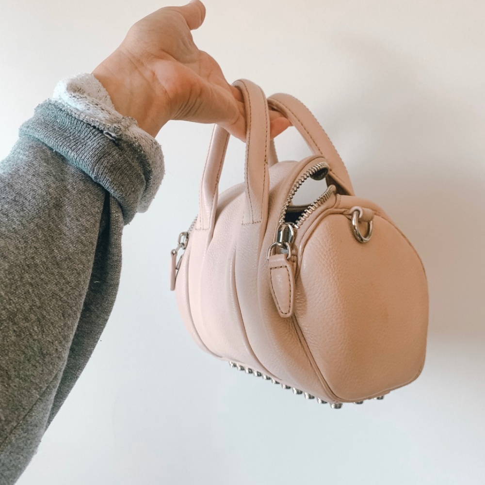 Alexander Wang blush-colored Rockie bag